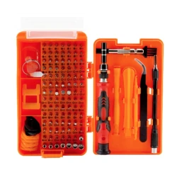 Set Trusa Surubelnite de Precizie 115 in 1 din Otel pentru Telefoane Prize Console Electrocasnice Q LS9807