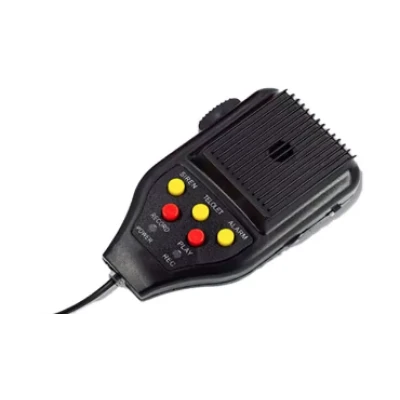 Sirena auto 5 melodii ES 500 cu microfon si functie de inregistrare 12V 100W