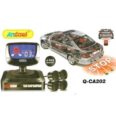 Sistem de parcare Andowl Q CA202 cu display si 4 senzori
