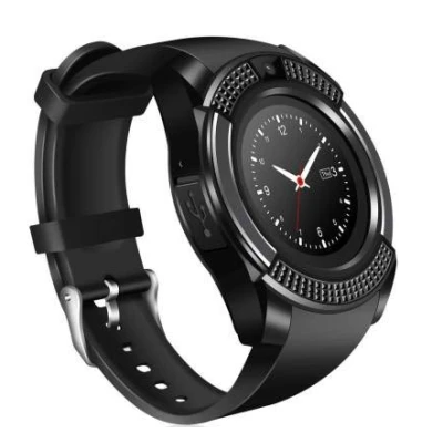 Smartwatch V8 HandsFree Bluetooth 3.0 Micro SIM Android Camera 1.3MP Negru
