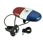 Sonerie electronica pentru bicicleta 4 moduri de sunet iluminare LED material durabil