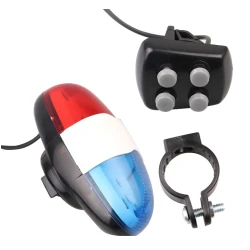 Sonerie electronica pentru bicicleta 4 moduri de sunet iluminare LED material durabil