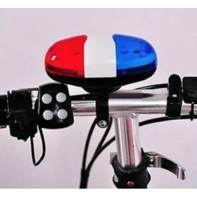 Sonerie electronica pentru bicicleta 4 moduri de sunet iluminare LED material durabil