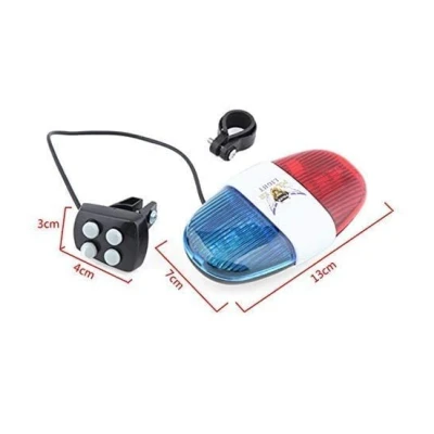 Sonerie electronica pentru bicicleta 4 moduri de sunet iluminare LED material durabil