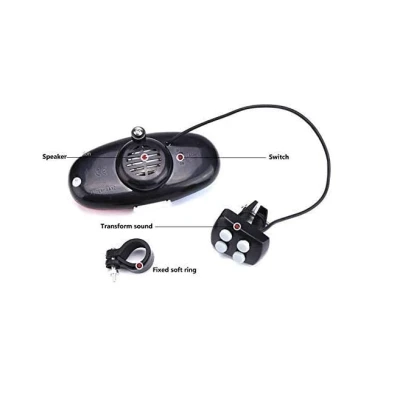 Sonerie electronica pentru bicicleta 4 moduri de sunet iluminare LED material durabil