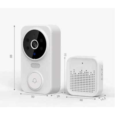 Sonerie inteligenta reincarcabila prin USB fără fir WiFi pentru interior si exterior