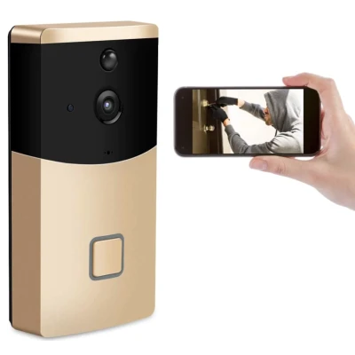Sonerie inteligenta V5 cu camera senzor de miscare Wi-Fi si vizionare de pe Smartphone