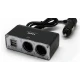 Splitter auto pentru priza 12v cu 2 prize si 2 usb Olesson 1647