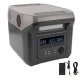 Statie electrica portabila GD 8151 statie electrica portabila de 1500W generator solar de camping 480000MAh 1024Wh iesire cu unde sinusoidale pure pentru camping rezerva de urgenta