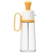 Sticla cu picurator pentru ulei otet si sosuri 550 ml alb-galben