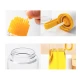 Sticla cu picurator pentru ulei otet si sosuri 550 ml alb-galben