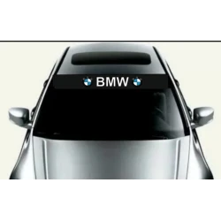 Stiker Parasolar auto sau haion/parbriz  BMW 125 X 15 cm