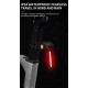 Stop spate pentru bicicleta 8821 cu LED ROSU