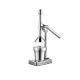 Storcator manual pentru fructe tip presa din inox cu recipient si strecuratoare inclusa argintiu