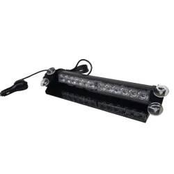 Stroboscop led auto 12 LED parbriz cob rosu albastru