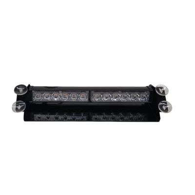 Stroboscop led auto 12 LED parbriz cob rosu albastru