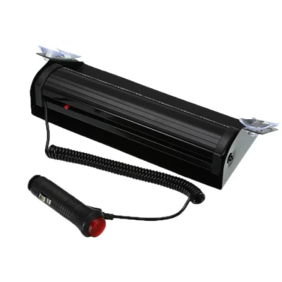 Stroboscop led auto 8 LED parbriz cob rosu albastru