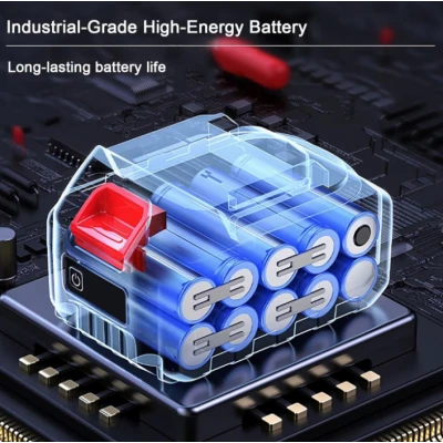 Suflanta de aer multifunctionala incarcare auto pentru gratar indepartare frunze si praf 1500 mAh Viteta de Rotatie 25000 RPM