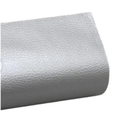 Sul autoadeziv din piele ecologica (imitatie piele) 0.68 x 2.5m ARGINTIU 