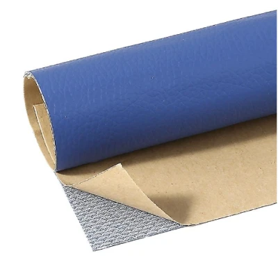 UB Sul autoadeziv din piele ecologica (imitatie piele) 0.75 x 2.5m ALBASTRU 
