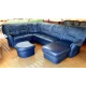 UB Sul autoadeziv din piele ecologica (imitatie piele) 0.75 x 2.5m ALBASTRU 