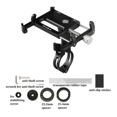 Suport A5 METALIC pentru telefon bicicleta rezistent socuri