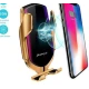 Suport auto cu incarcator wireless si senzor inteligent R1 USB