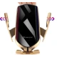 Suport auto cu incarcator wireless si senzor inteligent R1 USB