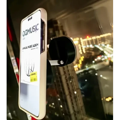 Suport auto magnetic pentru Telefon cu dubla utilizare acasa si masina rotund