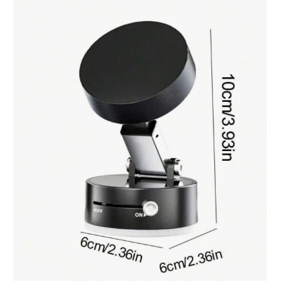 Suport auto magnetic pentru Telefon cu dubla utilizare acasa si masina rotund