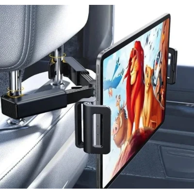 Suport Auto pentru Telefon Reglabil Rotativ  Negru