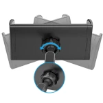 Suport Auto Tetieră cu brat ajustabil 360 Universal pentru Smartphone/Tabletă - 12-19cm 