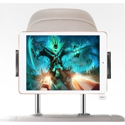 Suport Auto Tetieră cu brat ajustabil 360 Universal pentru Smartphone/Tabletă - 12-19cm 