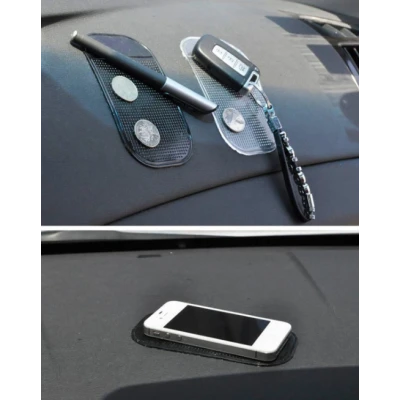 Suport auto universal pentru telefon cauciucat pentru bord anti-alunecare silicon