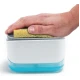 Suport burete vase cu rezervor sapun integrat 300 ml
