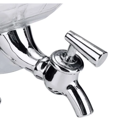Suport cu dozator sub forma de glob pentru bauturi si lichide design practic capacitate 1.5L