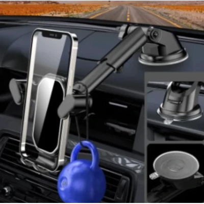 Suport de telefon auto cu ventuza RT 668 si rotire de 360
