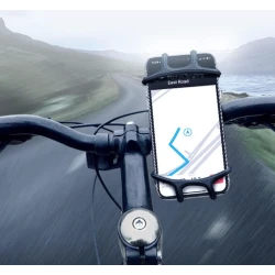 Suport de telefon pentru bicicleta din silicon 8 brate