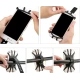 Suport de telefon pentru bicicleta din silicon 8 brate