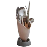 UB Suport decorativ pentru ustensile stil ghivechi cu scurgere