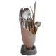 UB Suport decorativ pentru ustensile stil ghivechi cu scurgere