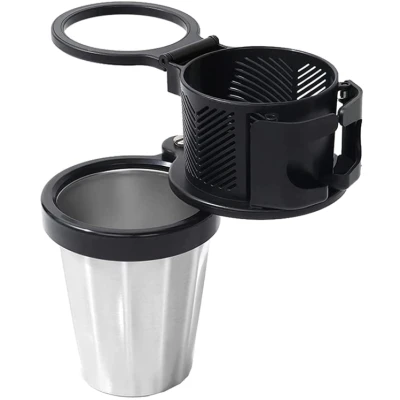 Suport dublu pentru pahare pentru masina 2 in 1