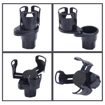 Suport dublu pentru pahare pentru masina 2 in 1