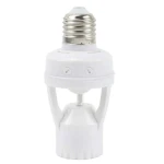 Suport dulie E27 cod Q H201 cu senzor de miscare IR