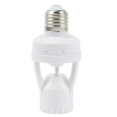 Suport dulie E27 cod Q H201 cu senzor de miscare IR