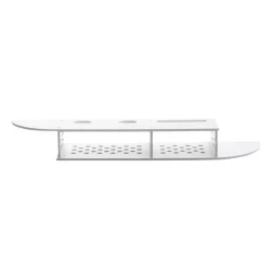 Suport elegant pentru router si alte dispozitive sau obiecte de decor 100x23cm alb