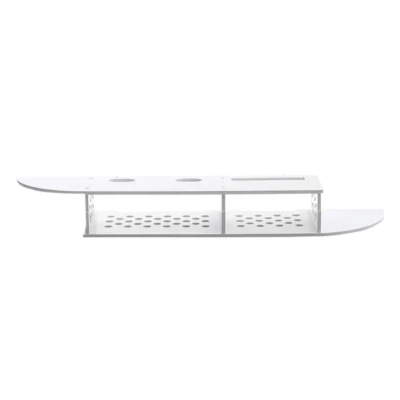 Suport elegant pentru router si alte dispozitive sau obiecte de decor 100x23cm alb