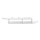 Suport elegant pentru router si alte dispozitive sau obiecte de decor 100x23cm alb