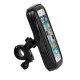 Suport husa telefon mobil LX 01 pentru bicicleta si motocicleta rezistent apa si socuri  touchscreen rotativ negru