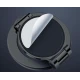 Suport magnetic auto rotativ la 360 grade cu baza rotunda pliabil